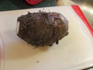 1、台南芋签粿,台湾甲仙的芋头一颗