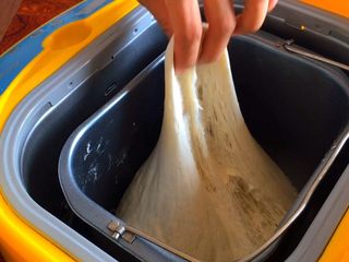 11、土家掉渣饼,面团发成2倍大