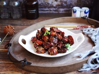 15、糖醋排骨～上海本帮菜,成品图。