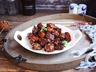 16、糖醋排骨～上海本帮菜,成品图。