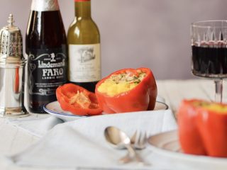 18、灯笼椒米片盅,可以配红酒也可以搭配啤酒