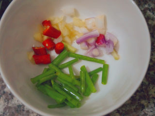 9、清炒冬瓜片,还有葱花