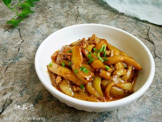 14、鱼香茄子,敏茹意：鱼香茄子做好了