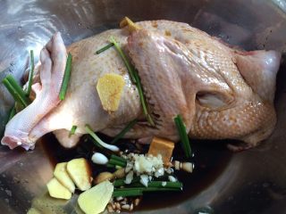 2、酱油全鸭-在家这样做,下酱油，不放盐哈！