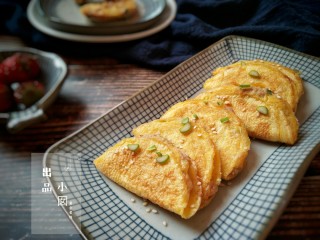 13、黄金蛋饺――回忆三十年前,成品。