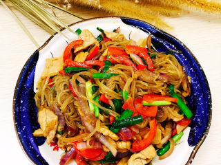 24、粉条炒肉,成品图