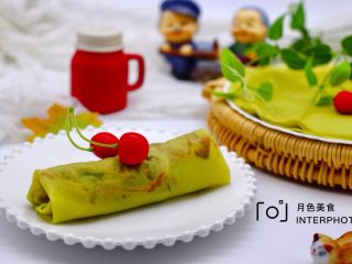 24、薄如蝉翼的春饼,成品一