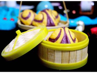 20、双薯花卷,成品三