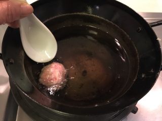 19、糖醋小肉球,轻轻的滑下去