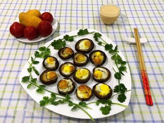 9、香菇鹌鹑蛋,早餐吃这个既方便又快捷更是营养丰富