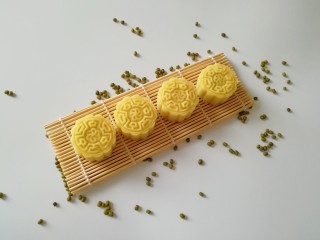 20、绿豆糕, 好看又好吃的绿豆糕。