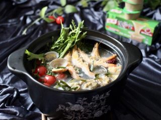 23、蔬菜海杂拌火锅????,出锅喽……