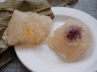 19、水晶粽子,看看成品，真的很好看耶