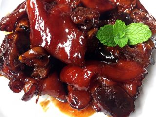 22、冰糖焖猪蹄,满满的胶原蛋白啊