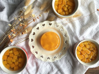 10、芒果水晶果冻,成品图。