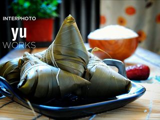 10、大红枣粽子,成品。