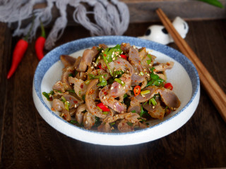 16、香辣凉拌鸡胗,成品图~