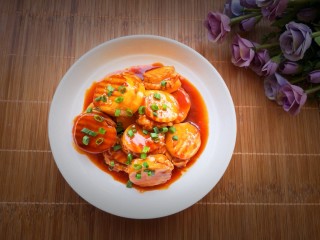 21、茄汁杏鲍菇,成品展示