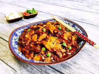 26、#咸味#  家乡特色茄子饭,盛出装盘