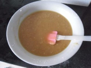 5、五仁月饼, 搅拌至没有颗粒 