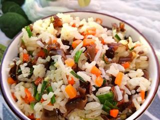 11、家常炒饭,出锅