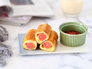 13、花样土司+爆浆芝士土司卷,成品图