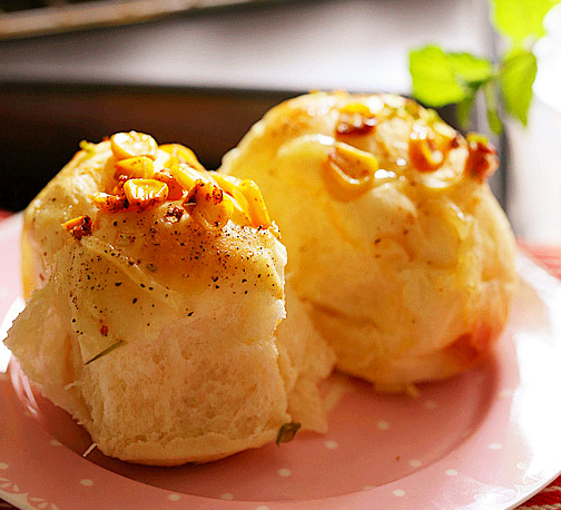 沙茶玉米手撕餐包