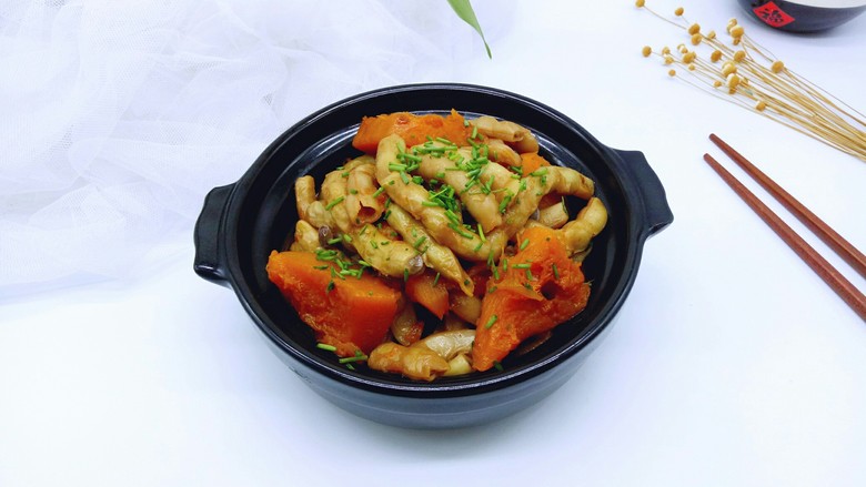 咸味东北豆角炖南瓜