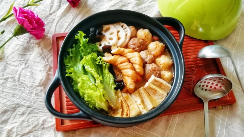 番茄芝士浓汤火锅