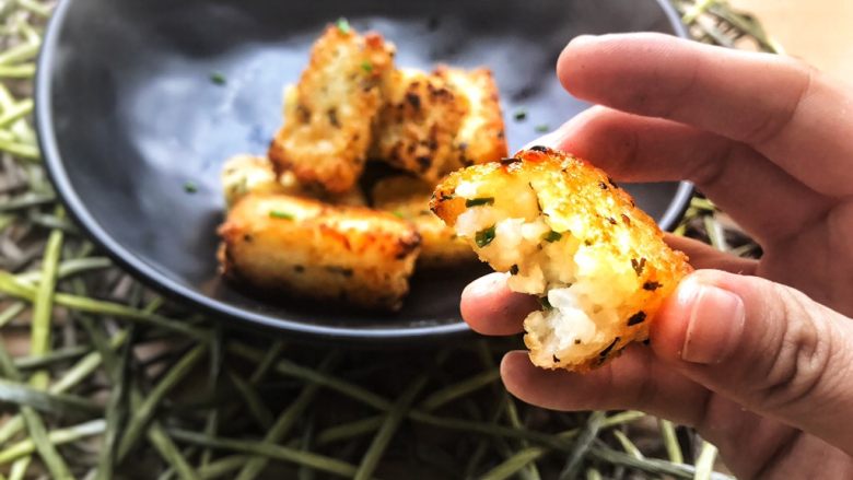 香甜米饭葱香粢饭糕