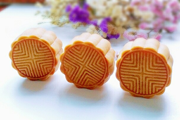 蔓越莓绿豆馅月饼内附馅料做法