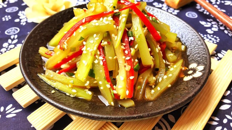 红油莴笋开胃爽口