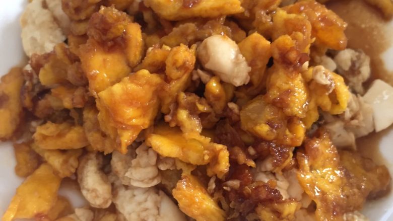 快手菜鲜香赛螃蟹鸡蛋咸蛋