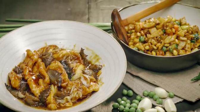 老北京炒疙瘩海参过油肉