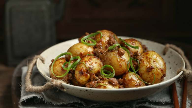 肉末酱香小土豆