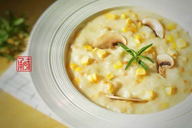 承味意大利糙米奶油蘑菇饭发现粗粮之美