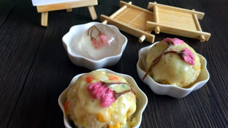 农品堂亚麻籽油试吃芝士樱花饭团