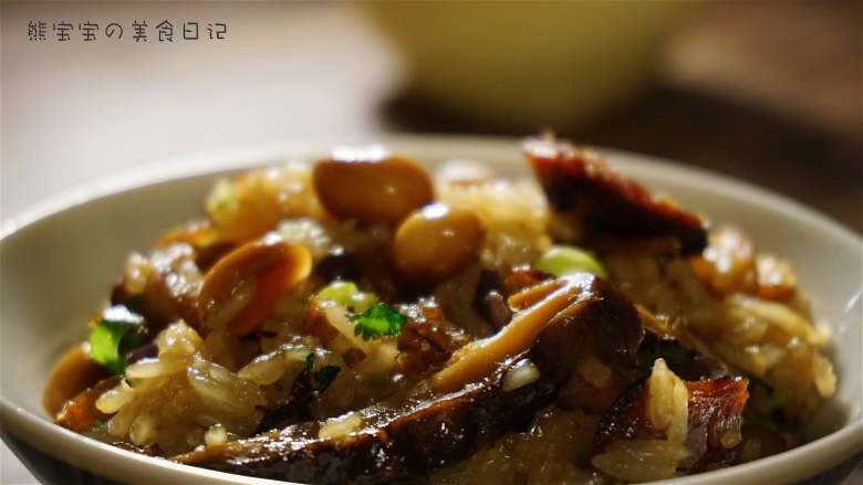 生炒腊味糯米饭治愈的一口让你远离所有烦恼