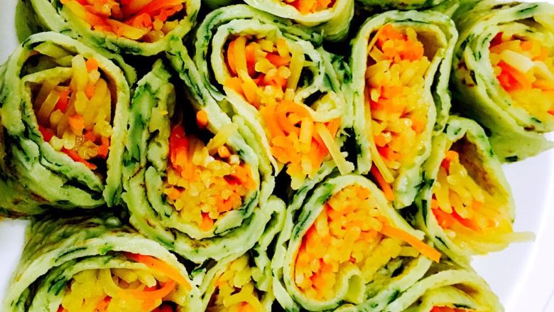 蔬菜卷饼挑战鸡蛋的100种做法