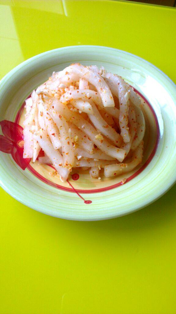 自制爽口咸萝卜条