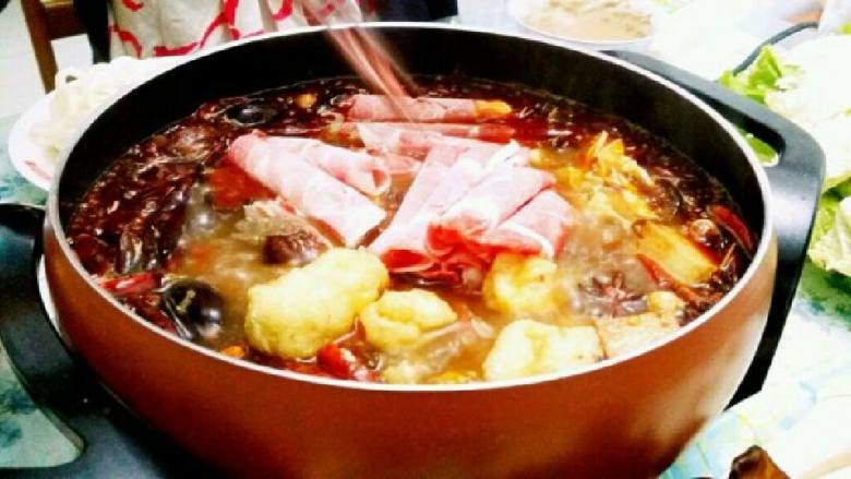 自制麻辣火锅