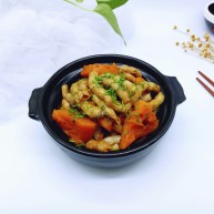 咸味东北豆角炖南瓜