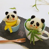 熊猫杯子减肥便当