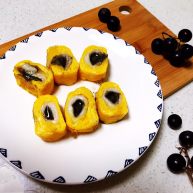 黑芝麻汤圆厚蛋烧