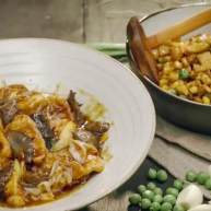 老北京炒疙瘩海参过油肉