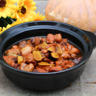 照烧鸡腿煲
