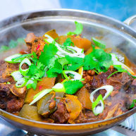 风干羊肉火锅