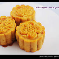 木糖醇山药紫薯月饼