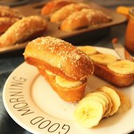 香酥粒迷你香蕉热狗