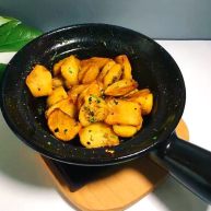 圆土豆香煎土豆